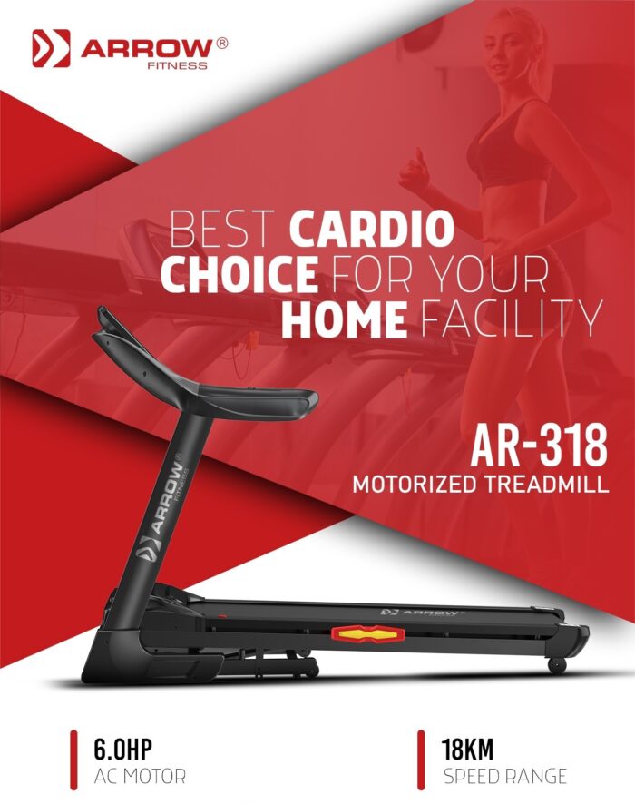 Motorized Treadmill AR-318